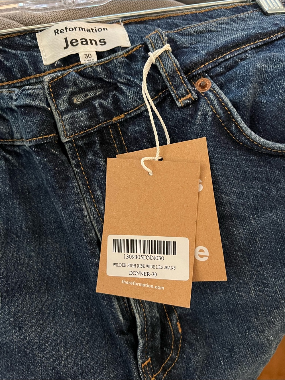 Reformation Wilder Jeans - Donner - Picture 4 of 7